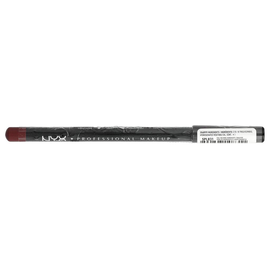 NYX Professional Makeup, Slim Lip Pencil, 831 Mauve, 1.04 g (0.03 oz)