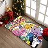 [1pc Color Cartoon Office Chair Carpet] Digital Printed Area Rug for Home & Game Room Use, Soft Indoor Sofa Chair Mat