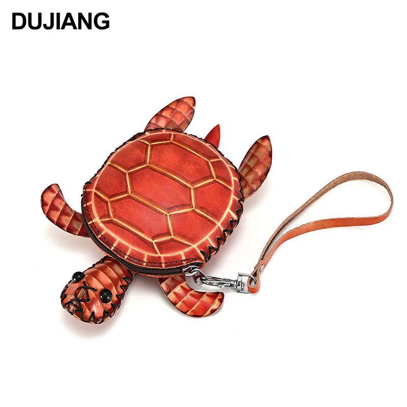 Набор для изготовления кожаной сумки-кроссбоди в виде черепахи ручной работы и кошелек для монет
