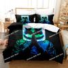DJ Marshmello Bedding Set Single Twin Full Queen King Size Hip Hop Bed Set Aldult Kid Bedroom Duvetcover Sets 3D Print 035
