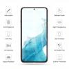 Набор из 4 защитных стекол для экрана из закаленного стекла для Samsung Galaxy S24/S22/S21/S20 FE Plus 5G - Твердость 9H, Чувствительное касание, Олеофобное покрытие