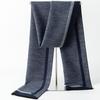 2024 Мужской шарф из искусственного кашемира с начесом — британский стиль, деловой повседневный, аксессуар на осень/зиму