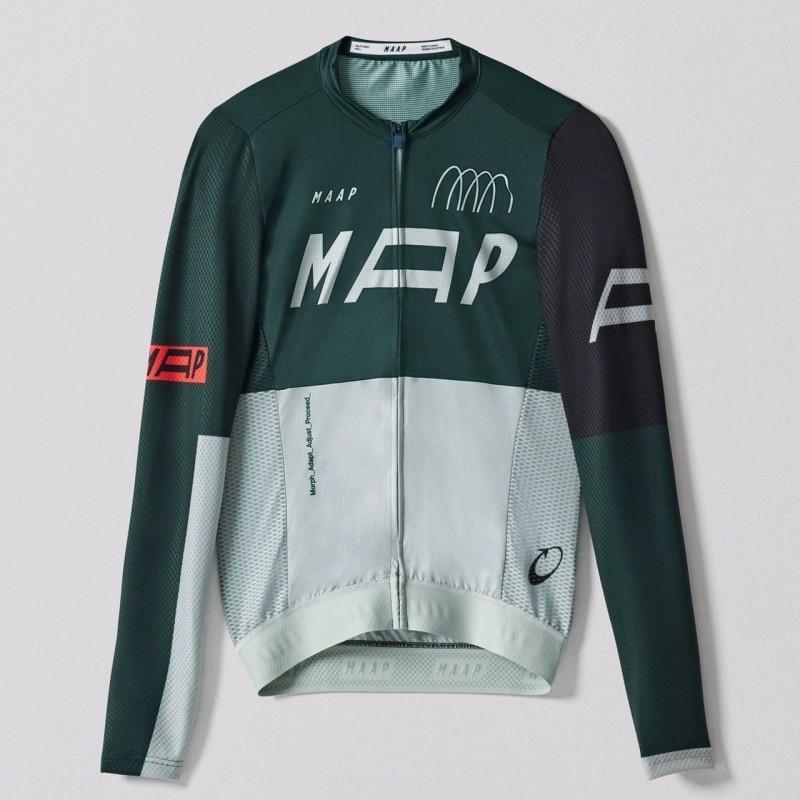 Mens Womens Performance Cycling Jersey Long Sleeve Quick Dry Fit Road Mountain Bike Riding