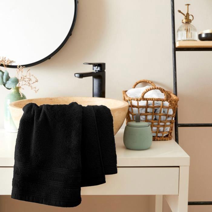 "Spa" Hand Towel 50 X 100 Cm - 400 Gr-m² - Color: "Spa" Truffle