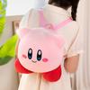 Anime Kawaii Star Kirby Handbag Cute Backpack Soft Game Dolls Toys for Children Birthday Gifts