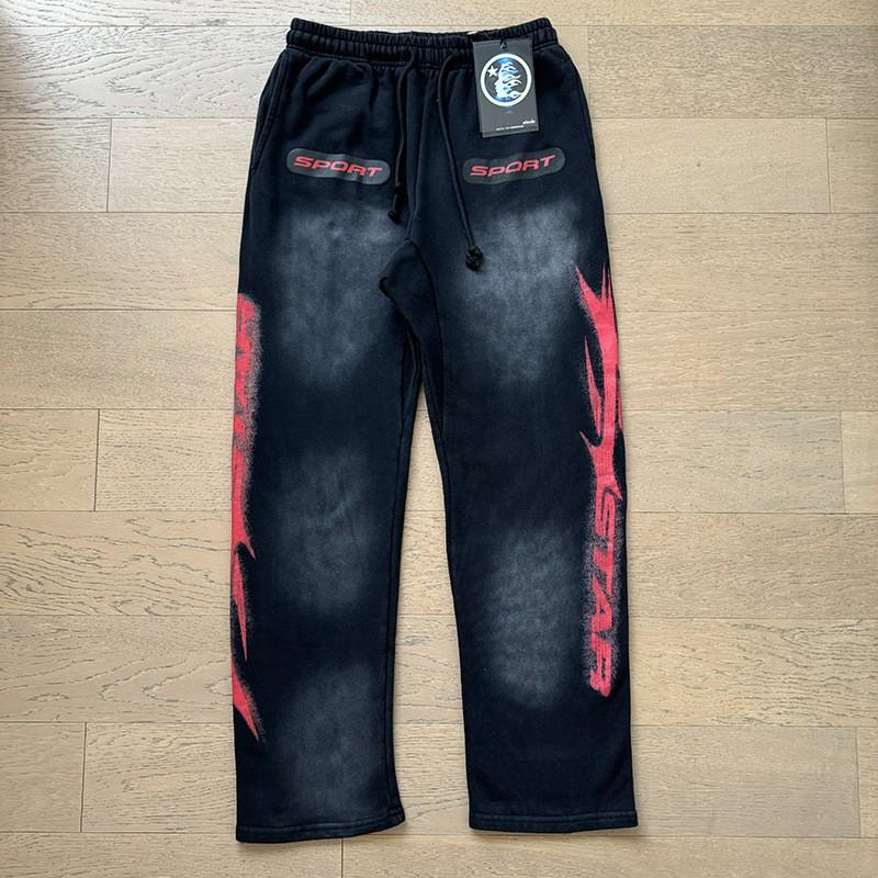 Унисекс Худи и Джоггеры Streetwear с Графическим Принтом Свободный Крой Хлопковый Пуловер Осень