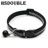 2Pcs/Pack 12 Colors Reflective Adjustable Cats And Small Dogs Collars With Bells Pet Supplies 1