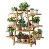 Solid Wood Multi-Tier A-Frame Plant Stand