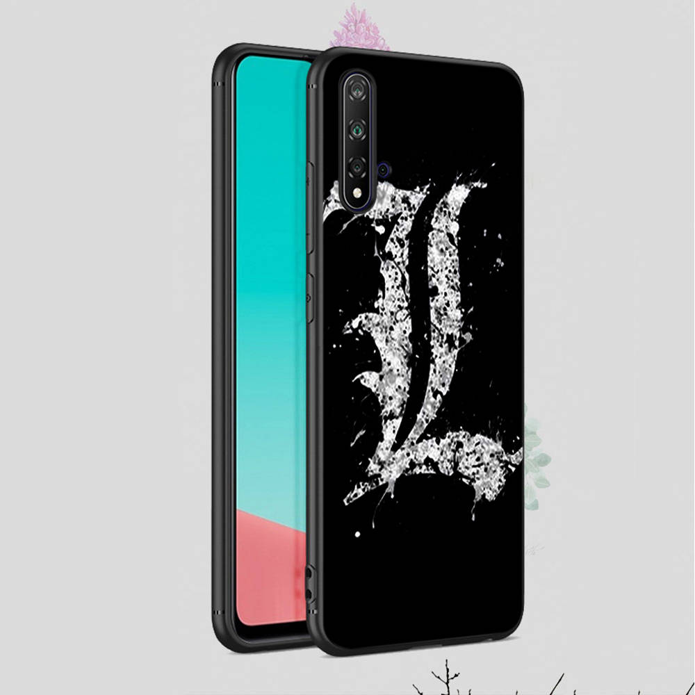 Чехол DT40 Anime Death Note для Xiaomi Poco X6 X4 M5 M6 F5 F6 C65 C55 C50 C51 C40 Redmi Note 7 8 14C A3X 13C 12C 11 10A 9C Pro Black Sofe Cover