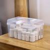 Portable Household Waterproof Mask Storage Box With Handle Medicine Chest Sundries Holder