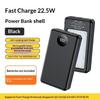 1 шт. Двойной USB Type-C Зарядный корпус 6*18650 Power Bank Держатель батарейного отсека с походными фонарями для телефона Кейсы для батарей 18650