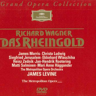 DVD ДЖЕЙМС ЛЕВИН - Вагнер : Das Rheingold VDI82961 DEUTSCHE GRAMMO Японское музыкальное видео Использованное