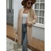 Women's Autumn and Winter Cardigan Casual Loose Lapel Long Sweater