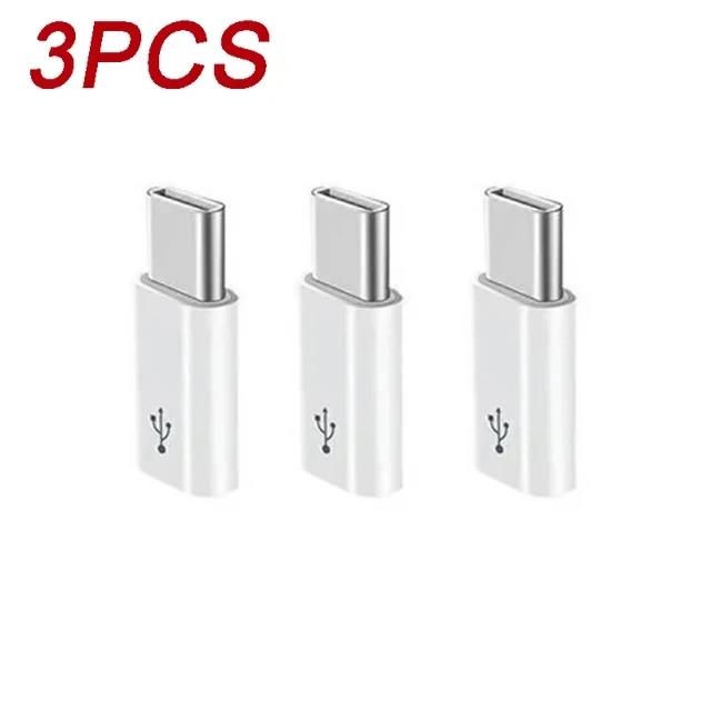 1/5/10Pcs Micro USB Female To Type C Male Adapter Converter for Android Smart Phone Tablet USB Type C To Micro USB Connector 3
