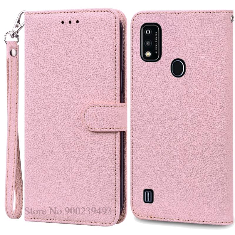 A51 Case For ZTE Blade A51 Case Soft Silicone Leather Flip Wallet Case For ZTE Blade A51 Case Back Cover Coque Fundas Etui