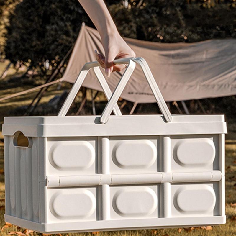 Открытый кемпинг складной ящик для хранения ящик многоцелевой ящик для хранения для кухни кемпинга патио и автомобиля складной портативный ящик для хранения