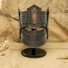 Handmade Steel Gothic Knight Helmet: Medieval Dark Armor, Cosplay LARP