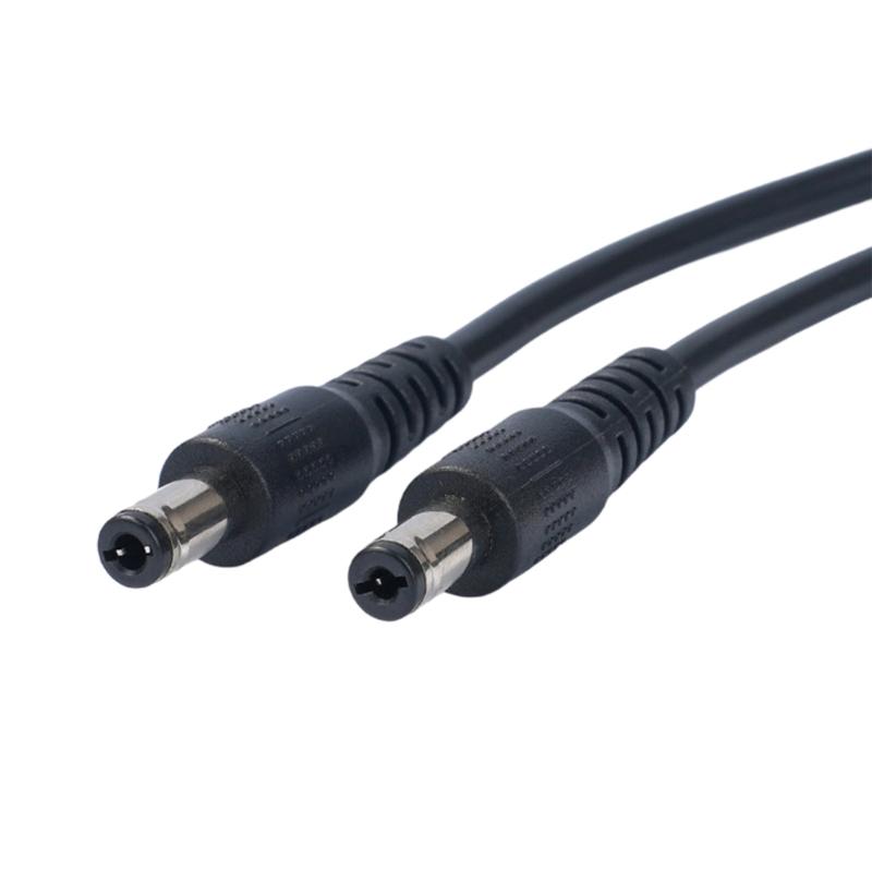 USB C к двойному DC-кабелю питания 5,5x2,1 мм 9 В 12 В 3 А для светодиодных лент, роутера, вентилятора, динамика, зарядки