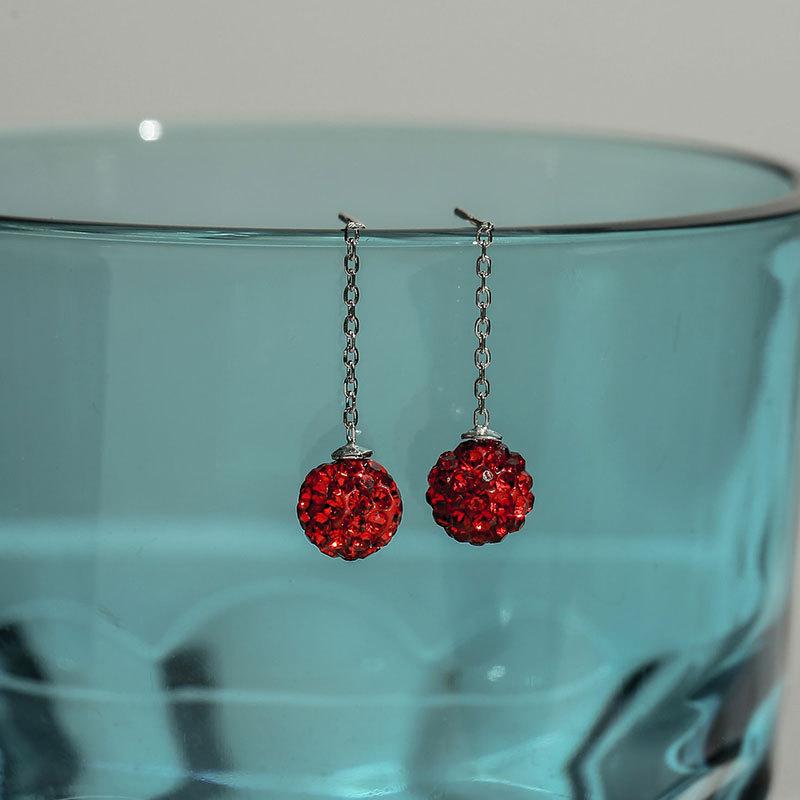 Праздничные длинные красные шарики Earlines