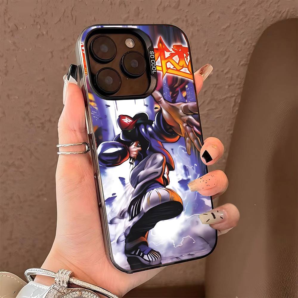Чехол для телефона L-Limp Bizkit Hold On Band для iPhone 17 17Air 16 15 14 13 12 11 Pro Max Plus Цветной Серебристый