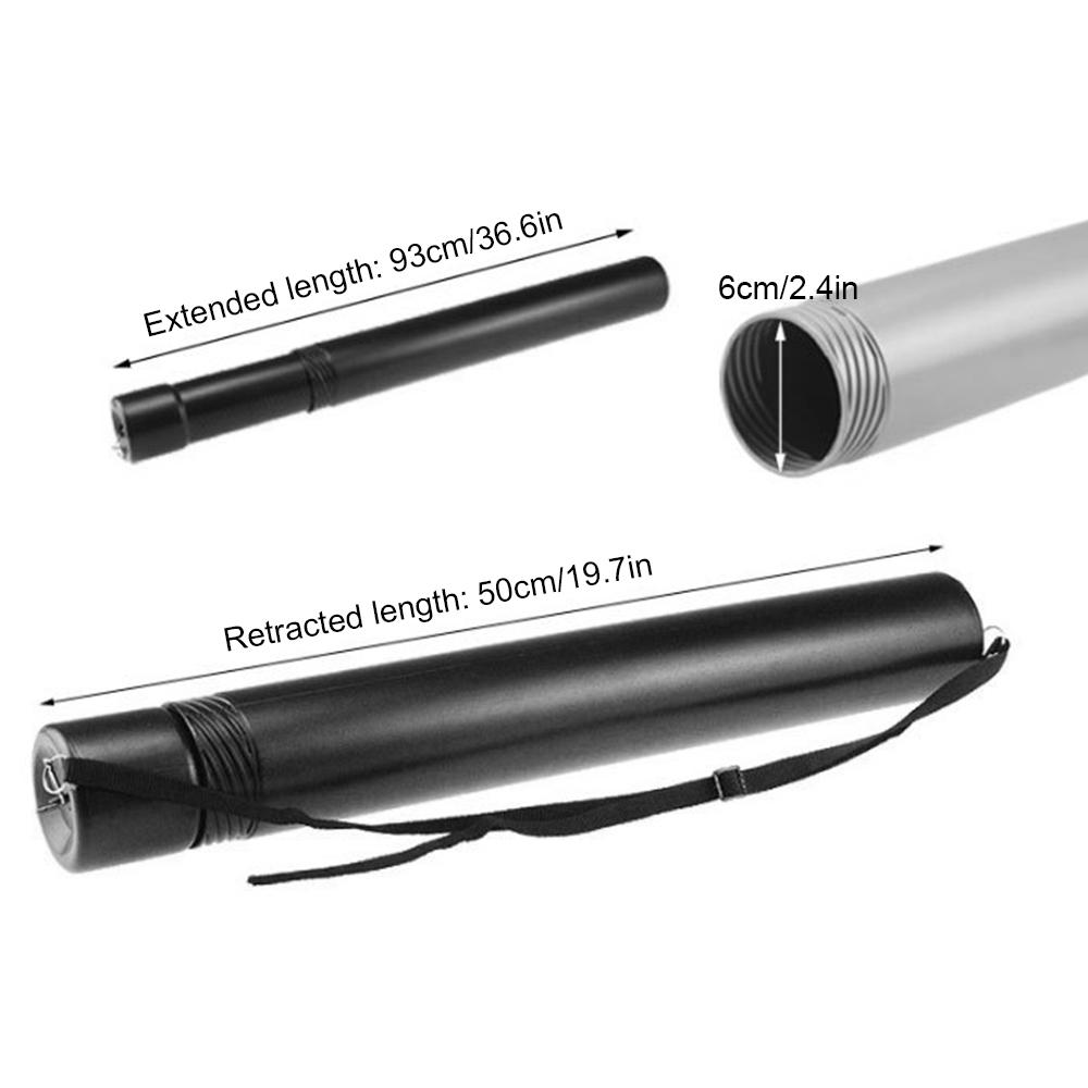 Телескопический футляр для стрел для стрельбы из лука с регулируемым ремешком