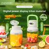 Licuadora portátil inalámbrica recargable exprimidor de frutas para el hogar de gran capacidad