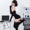 Sex underwear rose sexy waist seal lace fishbone girdle waistcoat stacked wear garter belt integrated pure desire cover