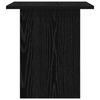 Nightstand Set of 2 Black Oak Effect 41 x 40 x 45 cm
