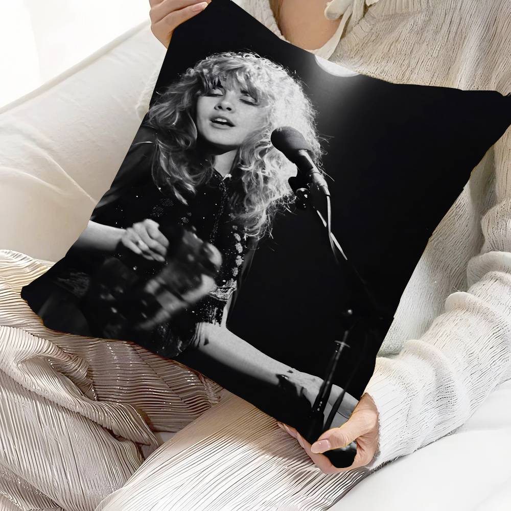 SStevie Nicks Singer Pillowcase toon Gift Cushion Cover Bedroom Home Sofa Chair Seat Decor pillow case