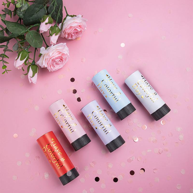 День рождения Свадьба Салют Пушка Выпускной Сезон Вечеринка Атмосфера Реквизит Конфетти Хлопушки