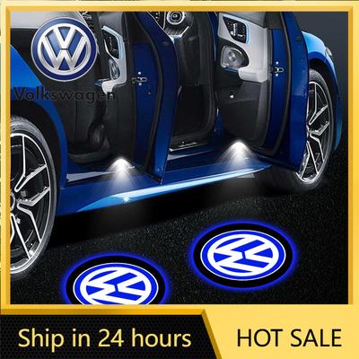 2026 Новый Для VOLKSWAGEN VW 2 шт. Автомобильная Дверная Подсветка Приветствия HD Светодиодный Проектор Подсветка Приветствия Для Volkswagen Touran Golf-4 5 6 7 Passat