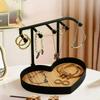 1PC Multifunctional Home Jewelry Organizer Earring Stud Storage Box Jewelry Tray Necklace Bracelet Display Stand 7