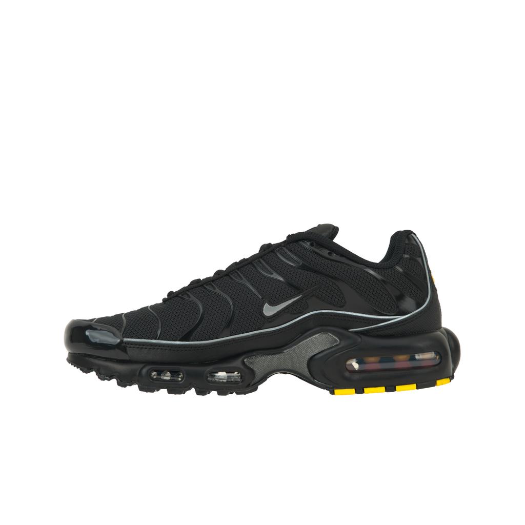 Nike Кроссовки унисекс Air Max Plus Black Reflective Металлик-серебристый Тур-желтый HV8066-002