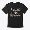 Стандартная футболка унисекс «Blessed Mawmaw» на День благодарения