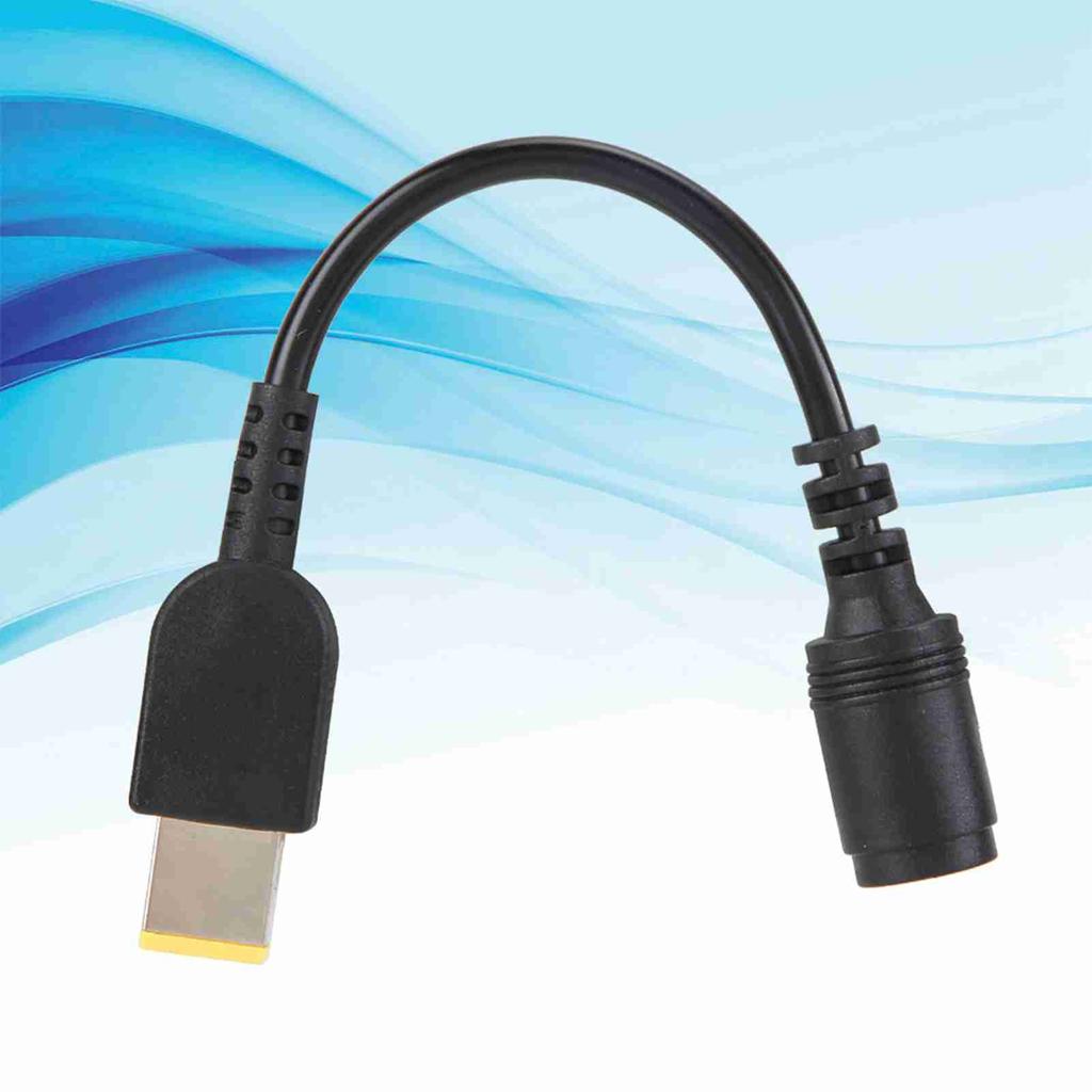 Для адаптера питания ноутбука Lenovo круглый порт в квадратный порт X240 X1 G405 линия преобразования