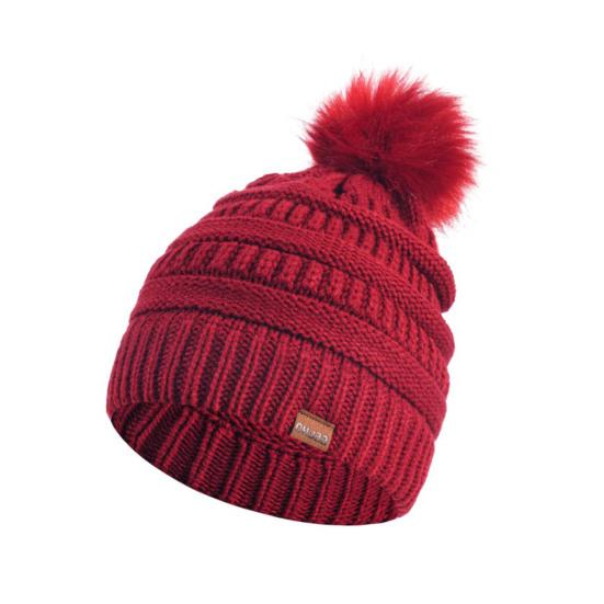 4 Pcs/Set Women Winter Hat Scarf Gloves Socks Set Thick Plush Knitted Warm Cap Touch Screen Gloves Elastic Ear Protection Windproof Winter Outdoor