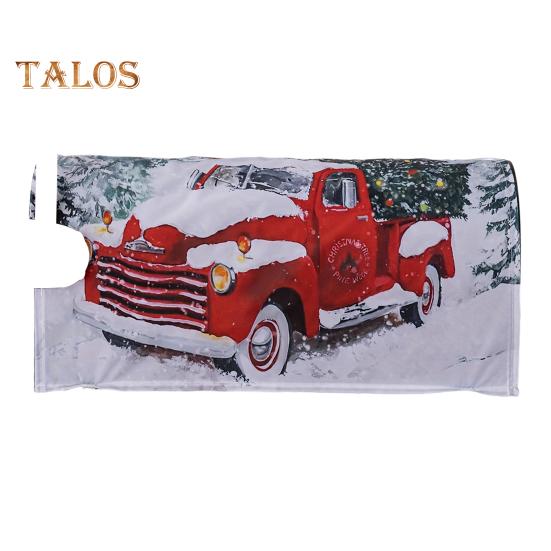 Рождественский почтовый ящик, зимний Санта, рождественская елка, гном, почтовые ящики, обертывания, праздничный декор для почтового ящика, украшение для домашнего офиса и вечеринки