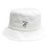 Basic Enchi Hand Sign Bucket Hat Bucket Hat Hat Logo Boonie Men Women White