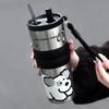 Drinking Kettle Insulated Cup 700ML Straw Coffee Cup Cute Insulated Water Cup Gift