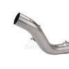 Slip-on For ZONTES ZT 350 GK GK350 T X R T1 X1 T2 Motorcycle Exhaust Escape Modified Muffler Front Link Pipe 51mm