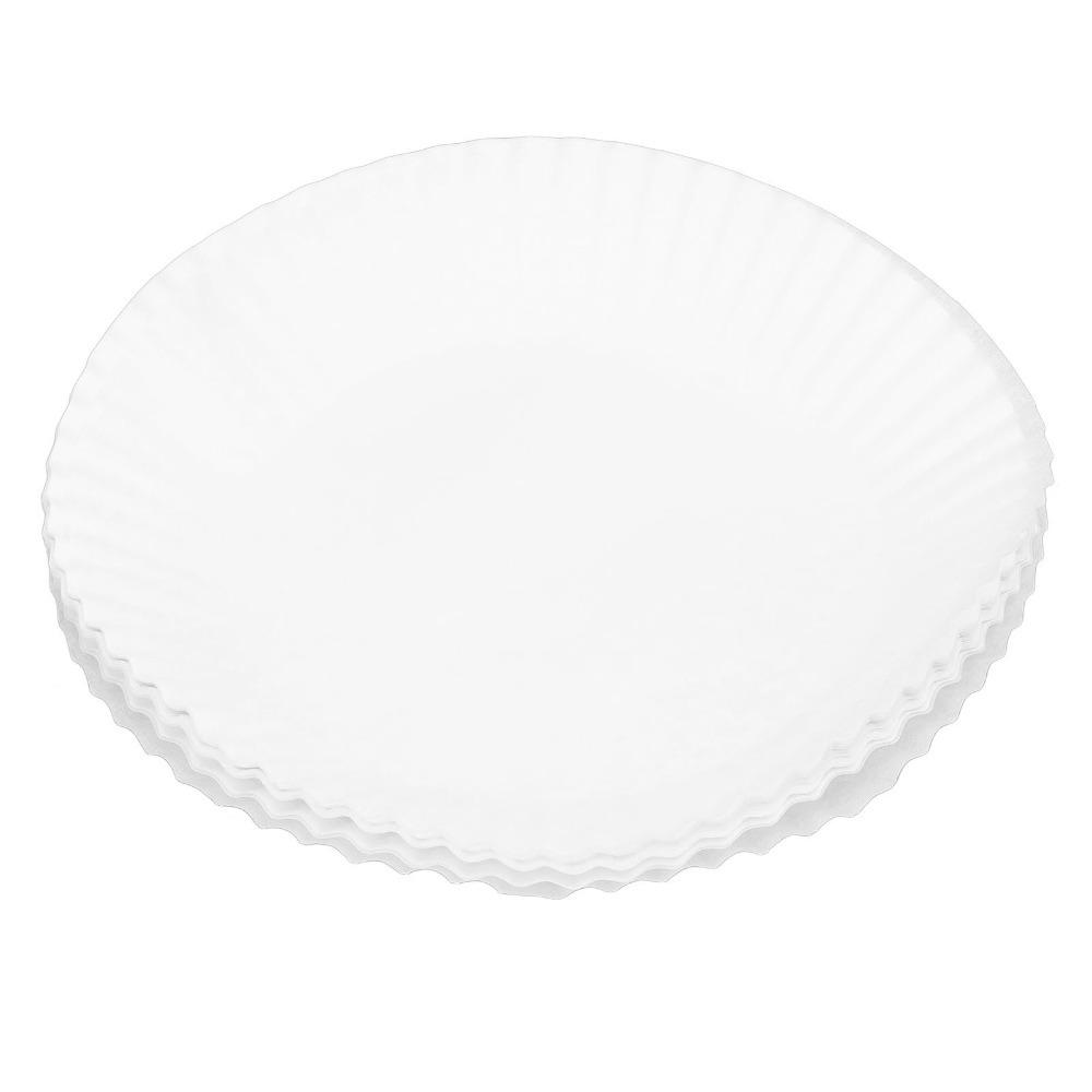 100Pcs Silicone Oil Paper Fryer Liners Oil Absorbing Baking Paper Liners For Roasting
