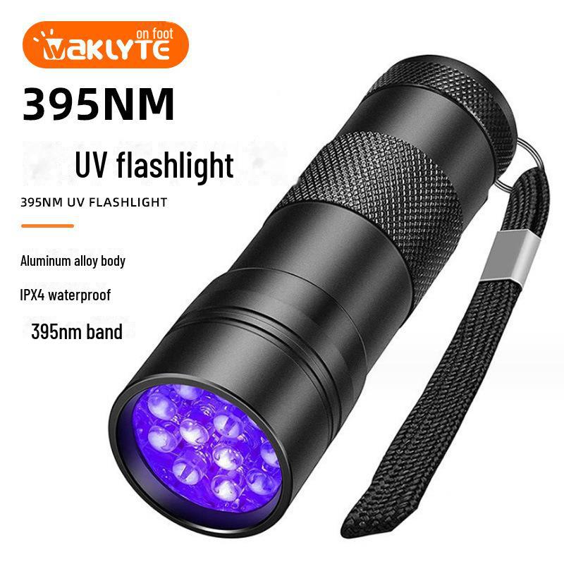 УФ-лампа Вуда: Сушка для нейл-арта с использованием кошачьего мха, обнаружение банкнот, ночник с ультрафиолетовой идентификацией, лампа в виде скорпиона.