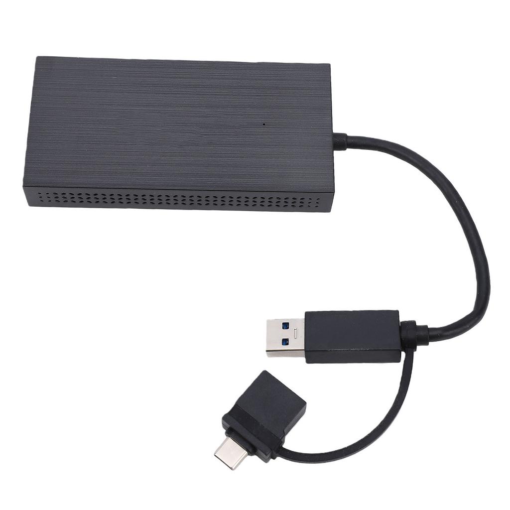 USB 3.0 или USB C на двойной HD-разветвитель 2-в-1 USB-адаптер вывода HD Поддержка 4K 2K Расширенный дисплей для ПК Ноутбука
