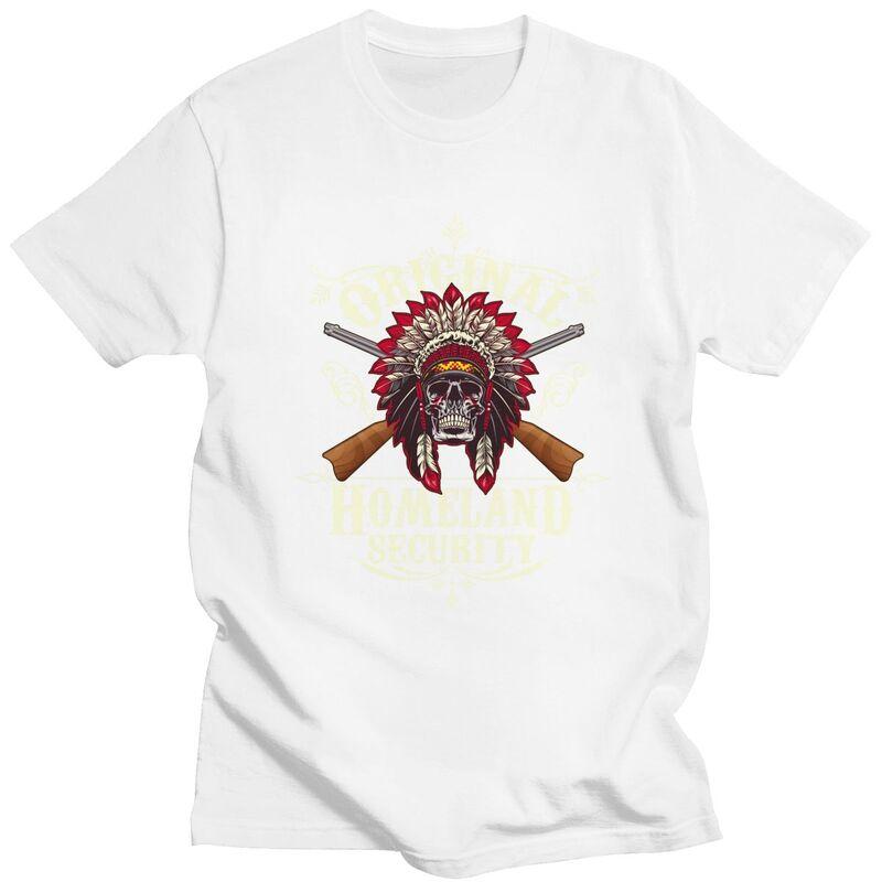 Vintage Original Homeland Security 2nd AUnisexdUnisext TShirt 100 Cotton Tee Tops Round Neck Tshirt Casual ShortSleeve Clothes