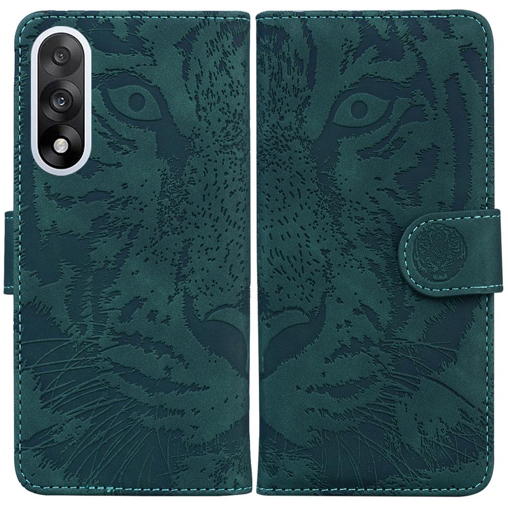 For OnePlus Nord 5 5G Case Tiger Imprint Leather Wallet Phone Cover