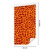 Orange Animal Skin Wallpaper Peach and Gold 50x1000
