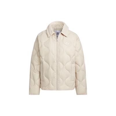 Оригинальная короткая куртка-пуховик 600 Fill Solid Logo Loose Down Jacket Women Jacket Off-White IK2800