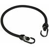 (SK11) Rubber Rope J Hook with Hooks On Both Ends Round Rubber Type 10mm X 50cm SKG-R1050BK