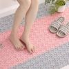 Bathroom Non-slip Mat Peach Heart Splicing Home Bathroom Floor Mat Bath Shower Mat Waterproof Mat Hollow Mat Bath Mat