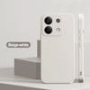 Для квадратных жидких силиконовых чехлов для телефонов Xiaomi Redmi Note 13 14 Pro 5G противоударный задний чехол